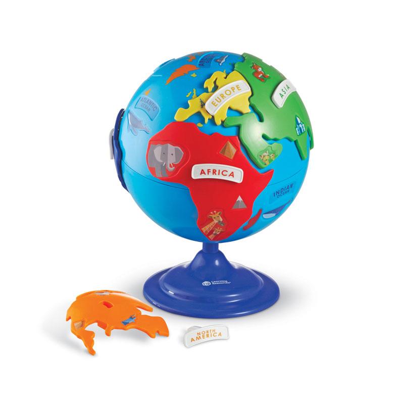 Inflatable Earth Globe ~ 10 inch ~ From Learning Tree ~ Geographical 