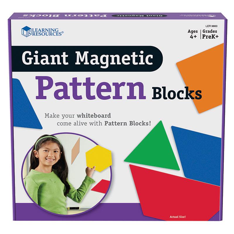 Giant Magnetic Pattern Blocks