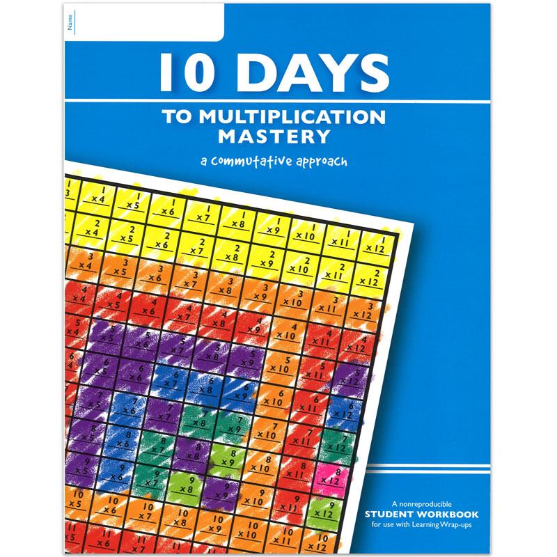 Knowledge Tree Learning Wrap Ups 10 Days To Multiplication Mastery Student Workbook