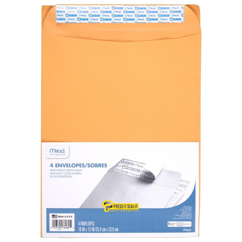 Press-It Seal-It® Envelopes, 10