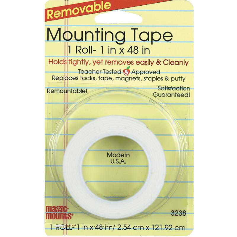  Remarkably Removable Magic Mounting Tape, Tabs, And Chart Mounts, 1 