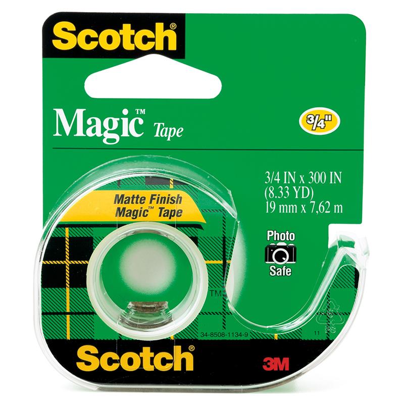 Scotch Magic Tape - 25 Ft Length X 0.75 