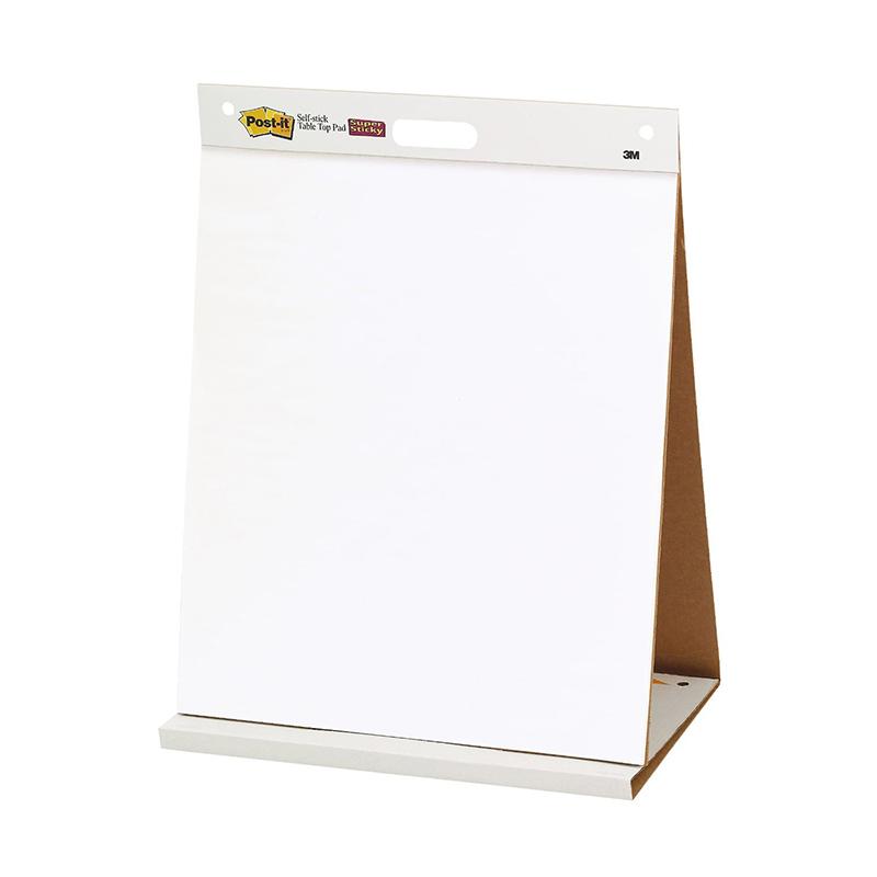 Post-it® Tabletop Easel Pads - 20 Sheets - Plain
