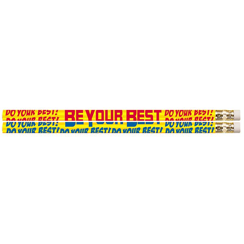 Do Your Best Be Your Best Motivational Pencils, 12/pkg