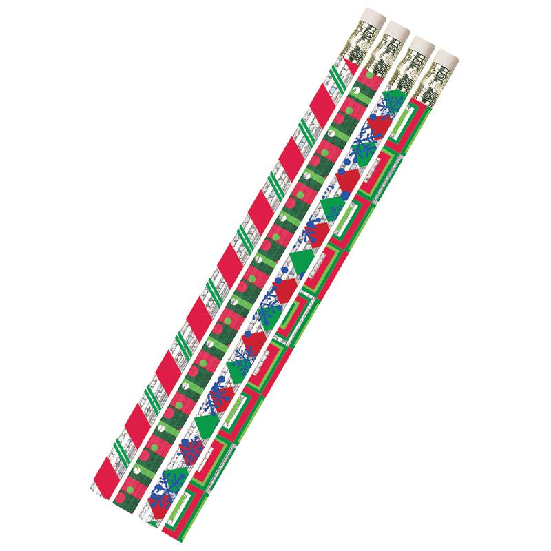 Christmas Creations Motivational Pencils, 12/pkg