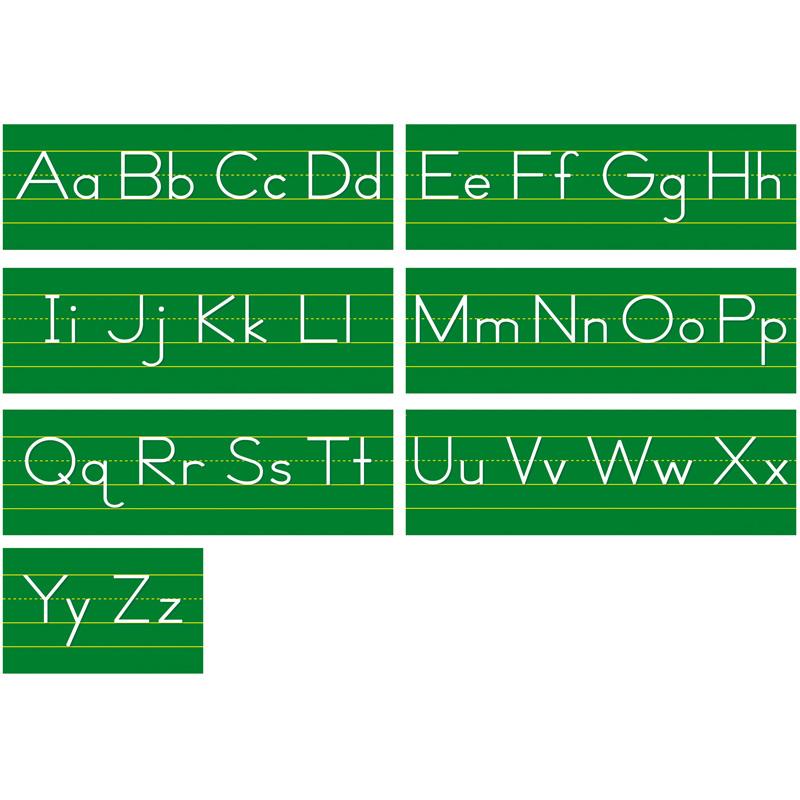 Alphabet Lines Traditional Manuscript Bulletin Board Set