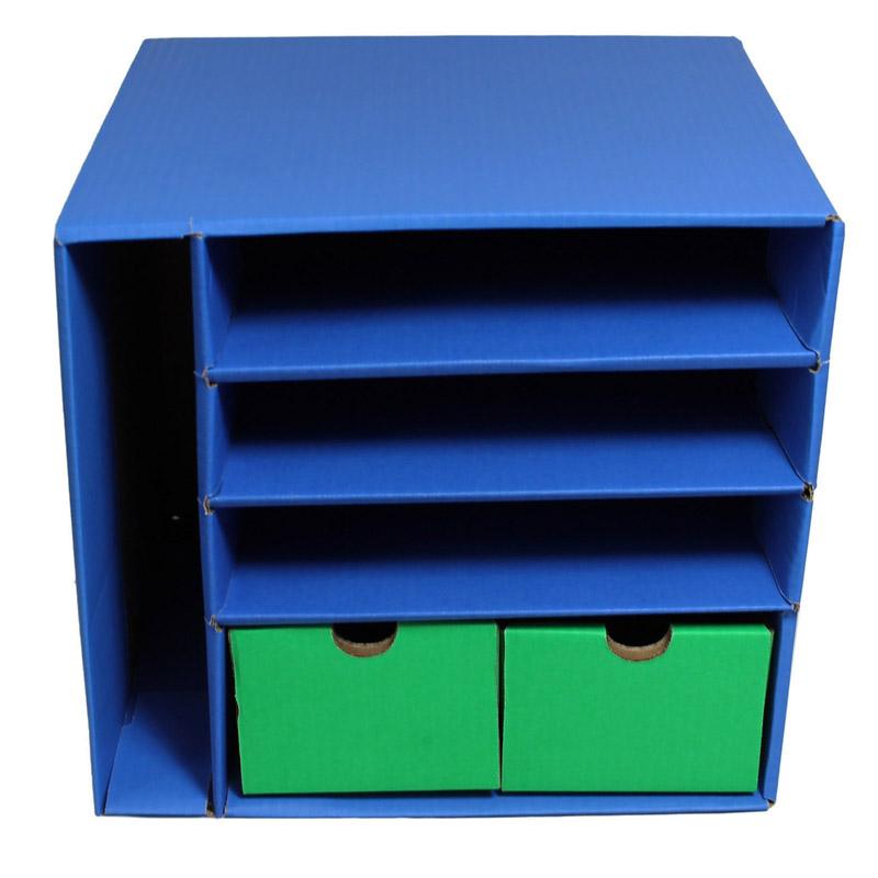 Classroom Keepers Management Center - 4 Compartment(s) - 2 Drawer(s) - Drawer Size 3.50