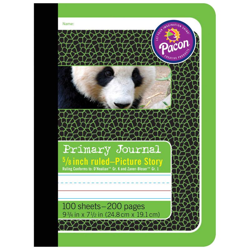 Pacon Primary Journal Composition Books - 100 Sheets - 0.63