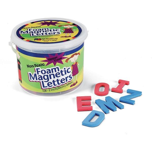 (Uppercase Letters) Shape - Magnetic - Non-toxic - Letter Height: 2