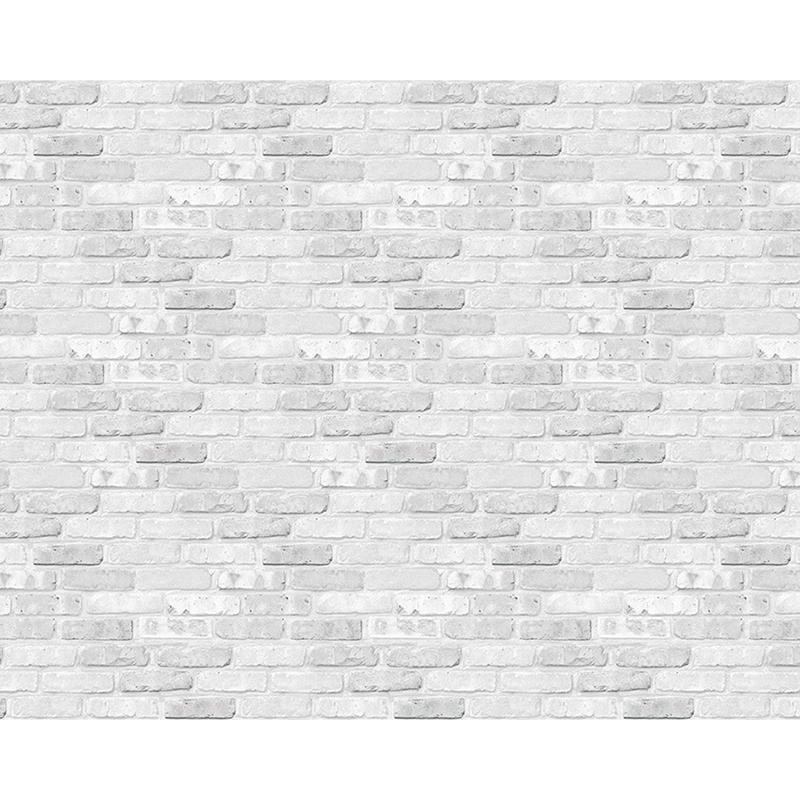 Fadeless Designs White Brick Pattern Paper - Bulletin Board, Art Project, Display, Classroom, Fun and Learning, Table Skirting - 1 Piece(s) - 48