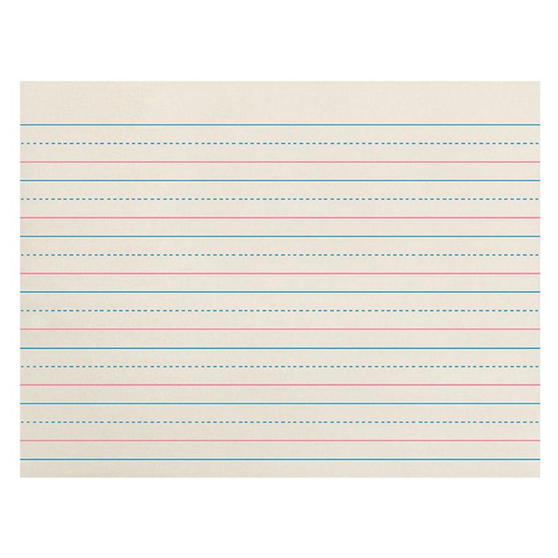 Zaner-Bloser Broken Midline Ruled Paper - Printed - 0.75