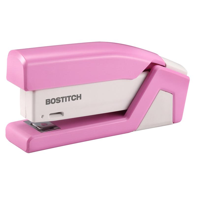  Incourage & Trade ; 20 Compact Stapler, Pink Ribbon