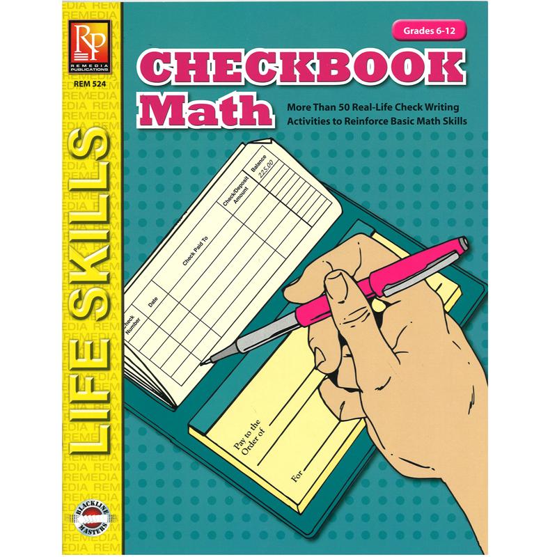 Checkbook Math Book, Grades 6-12
