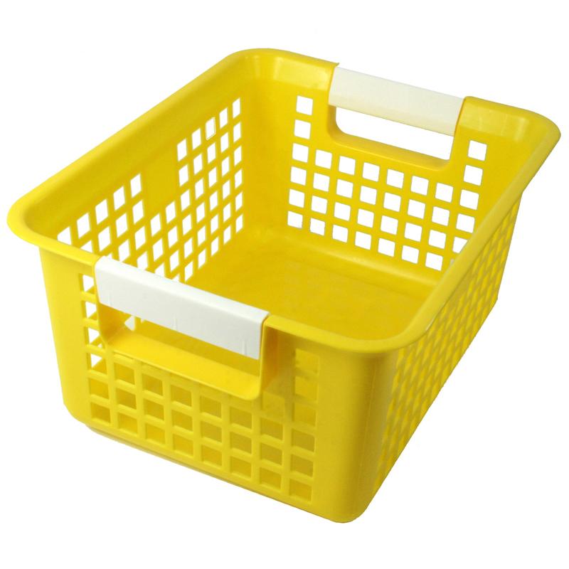 Book Basket, Yellow