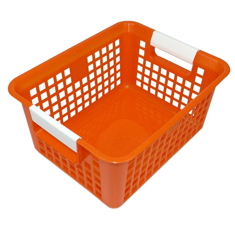 Book Basket, Orange