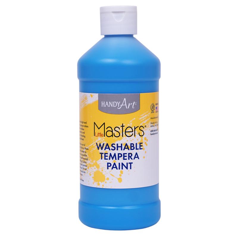 Little Masters® Washable Tempera Paint Pint, Light Blue
