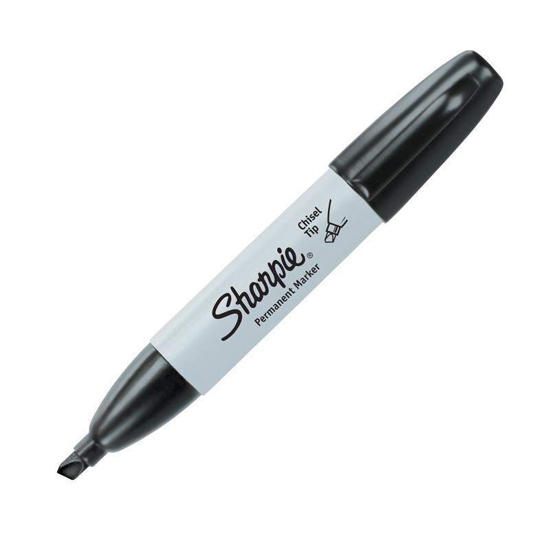 Sharpie Chisel Tip Permanent Marker - Chisel Marker Point Style - Black