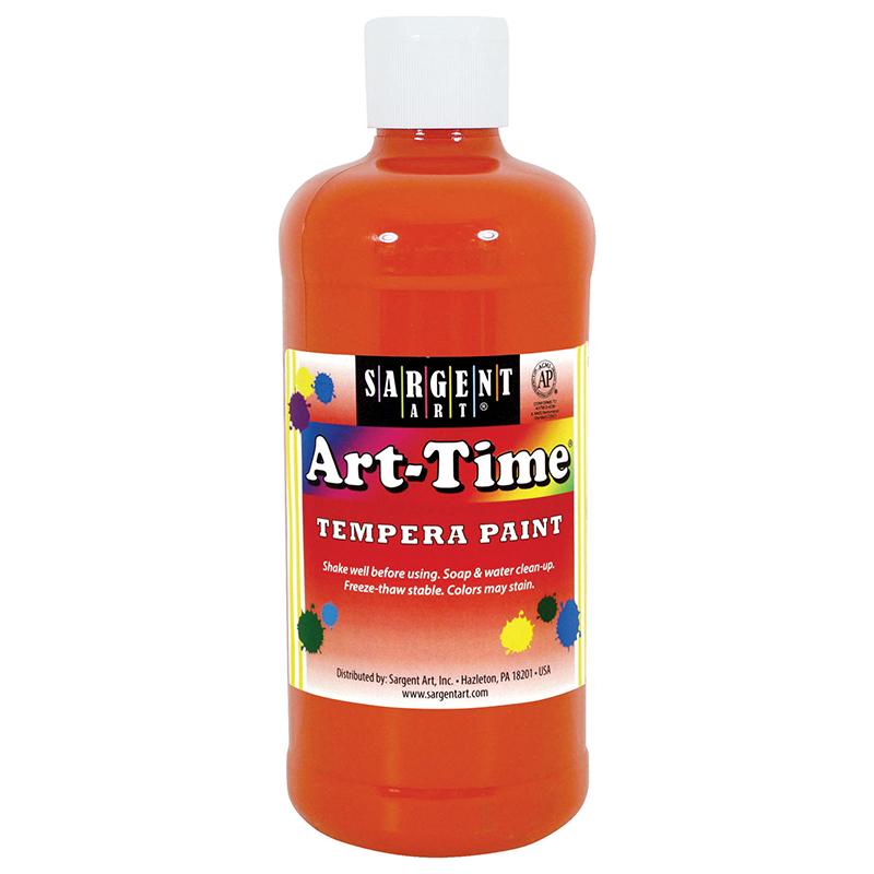Orange Art-Time Paint 16 oz