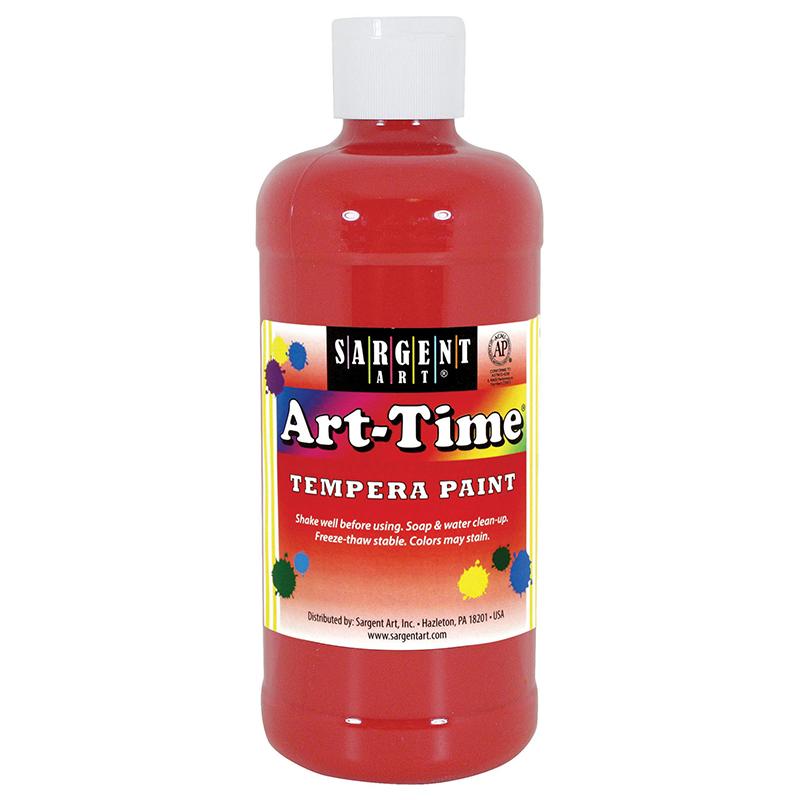 Red Art-Time Paint 16 oz