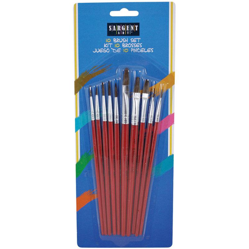 10 Count Quality Brush Asst.