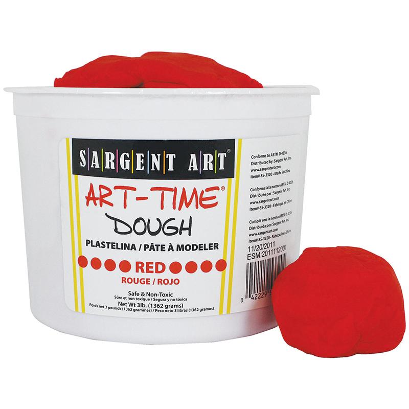 Red Art-Time Dough, 3lb