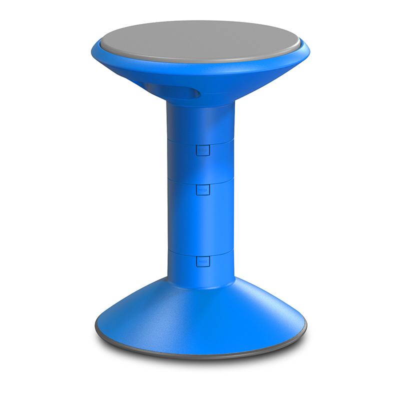 Storex Wiggle Stool - Rounded Base - Blue