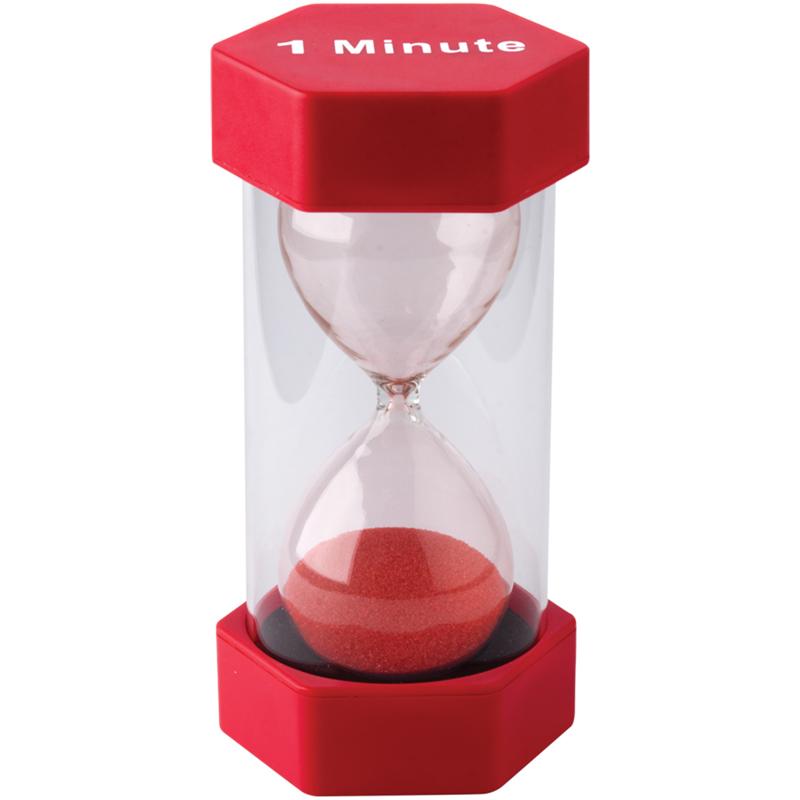Teacher Created Resources 1 Minute Sand Timer-Large - Theme/Subject: Clock - Skill Learning: Time