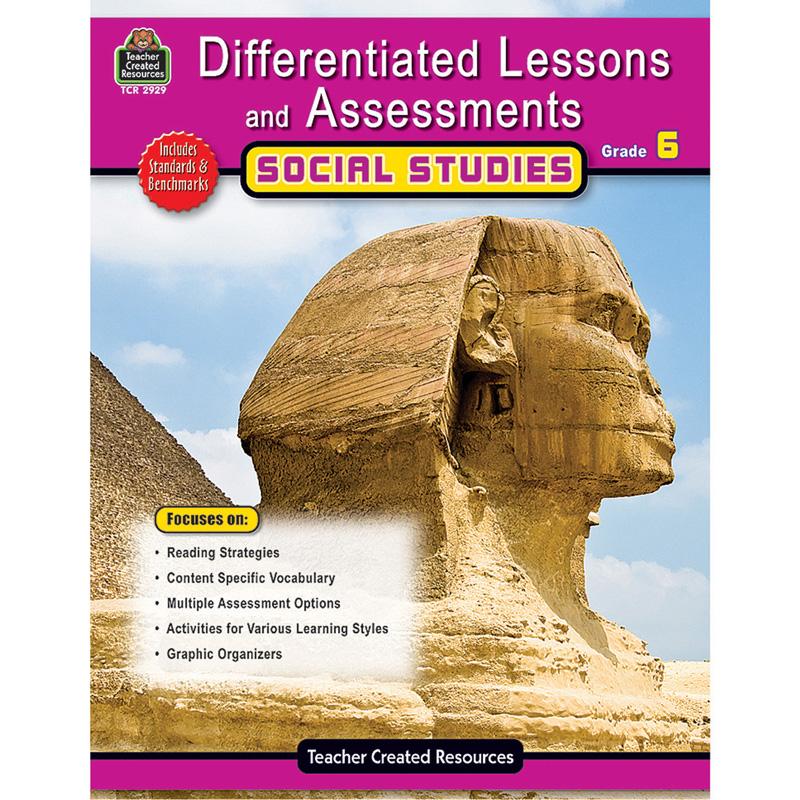 Differentiated Lessons and Assessments Social Studies, Grade 6