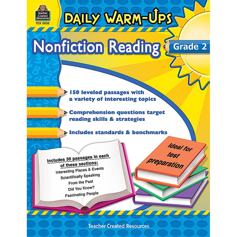 Daily Warm- Ups : Nonfiction Reading Book, Grade 2
