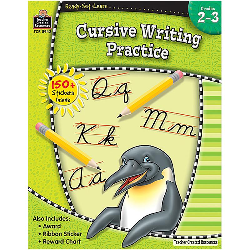 Ready•Set•Learn Cursive Writing Practice, Grades 2-3