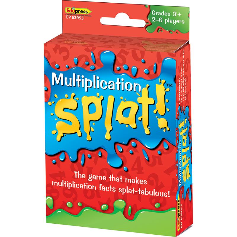 Multiplication Splat & Trade ; Card Game