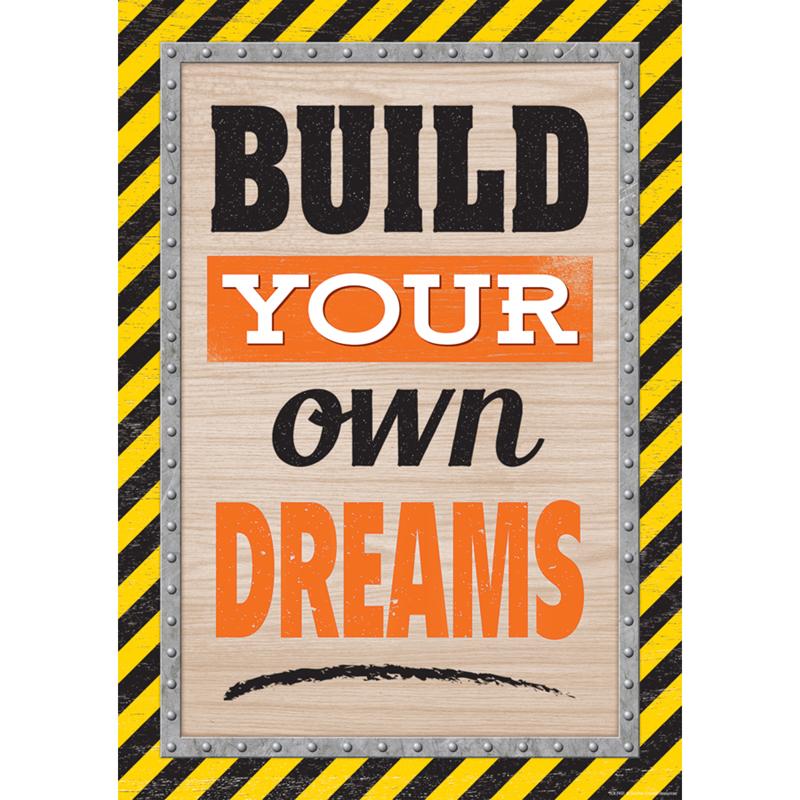 Build Your Own Dreams Positive Poster