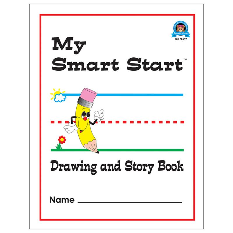 Teacher Created Resources Grades 1-2 Drawing/Story Book - White Paper - Smooth - 1Each