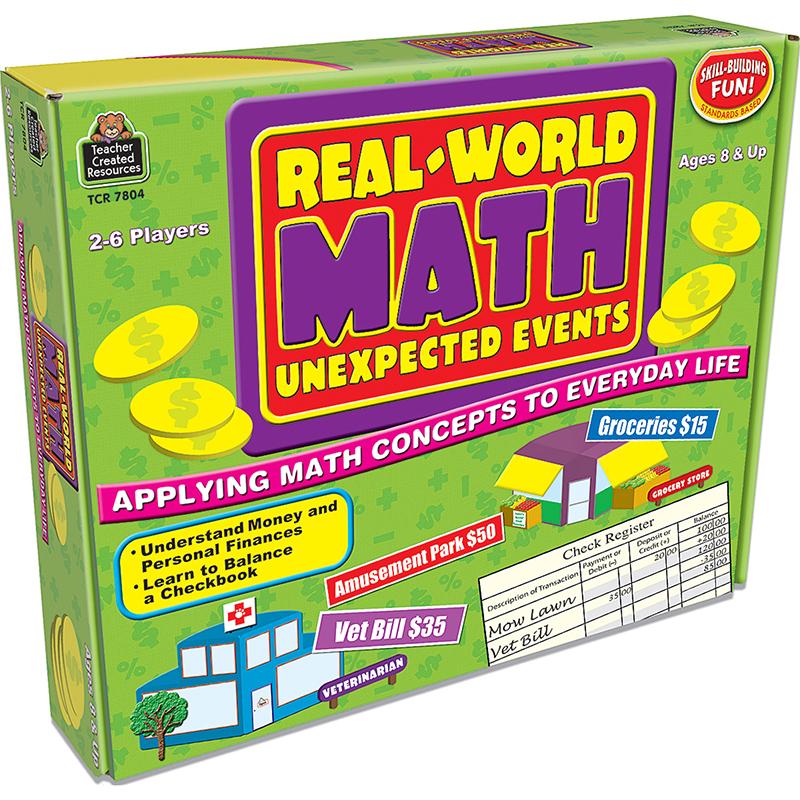 Real World Math: Unexpected Events Game