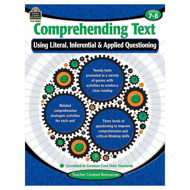 Comprehending Text Book, Grades 7-8
