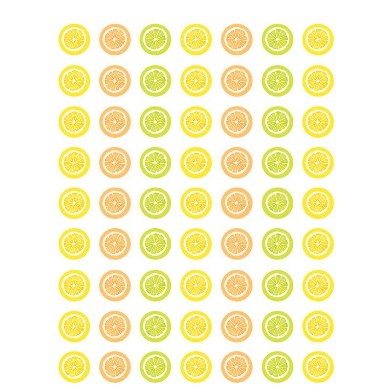 Lemon Zest Mini Stickers, Pack of 378