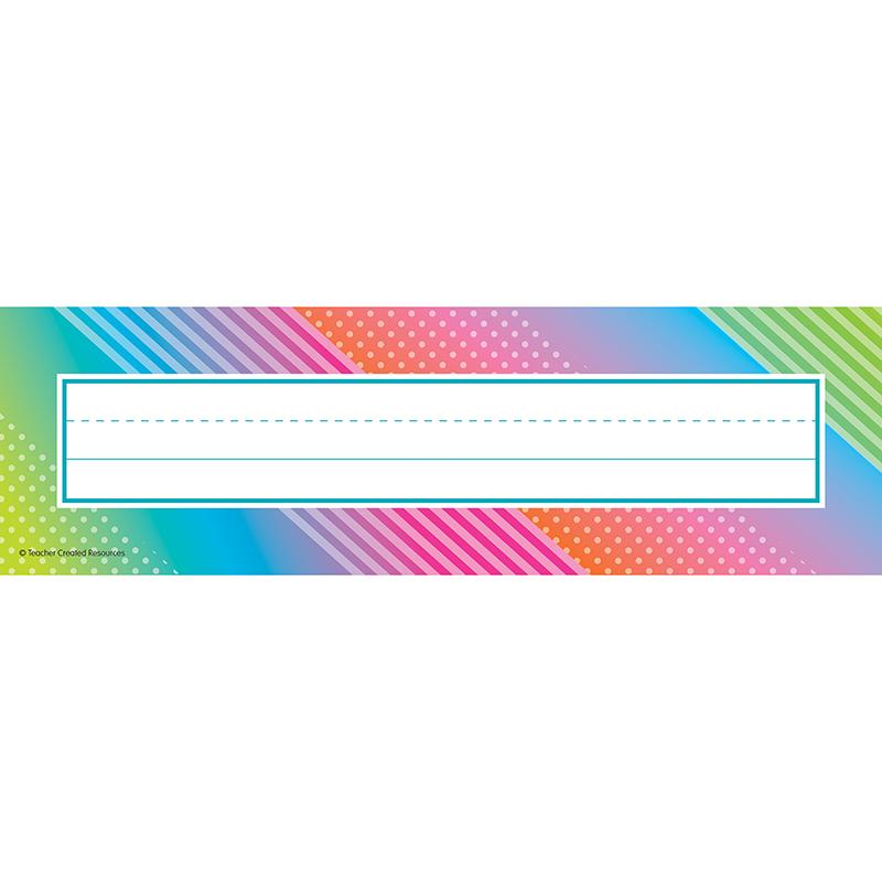 Colorful Vibes Name Plates