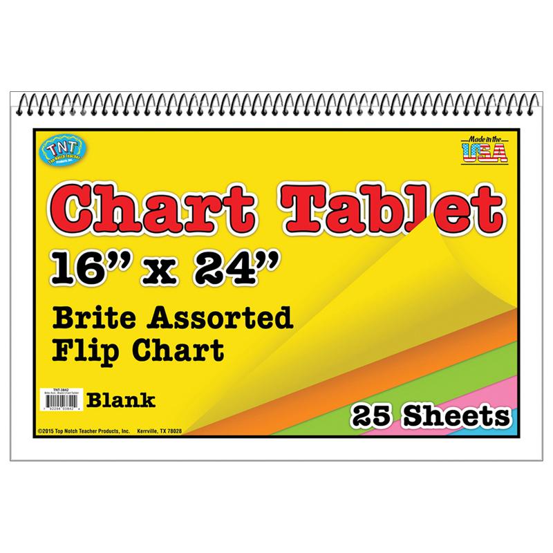 Brite Chart Tablet, 16