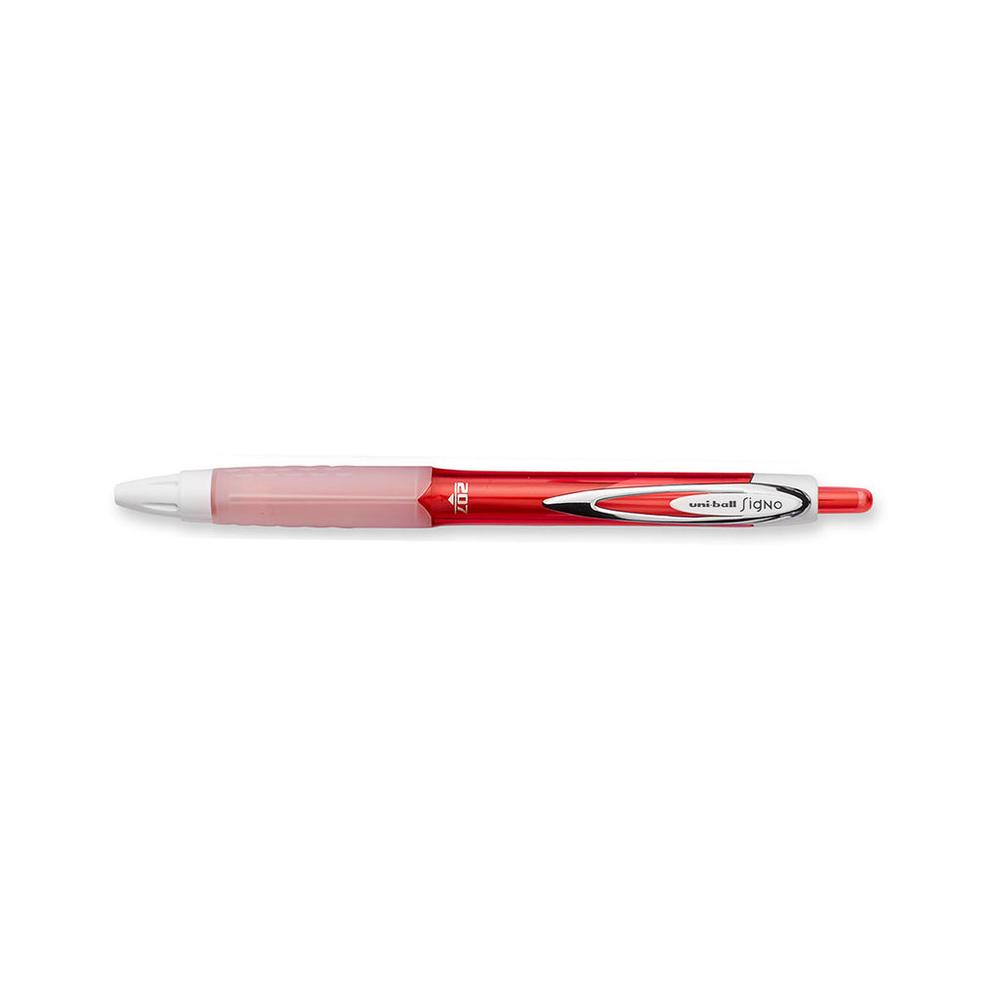 uni-ball Gel Impact Retractable Pens - Ultra Smooth Pen Point - 1 mm Pen Point Size - Refillable - Retractable - Red Gel-based Ink - 1 Each