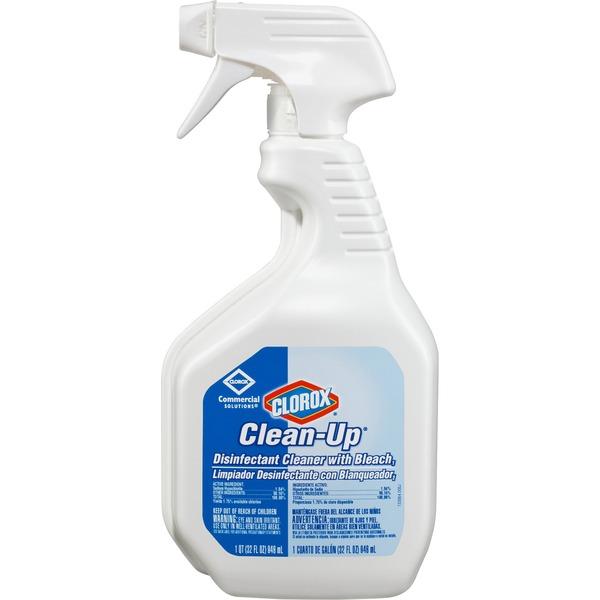 Clorox Clean-Up Disinfectant Cleaner with Bleach - Spray - 32 fl oz (1 quart) - 1 Each