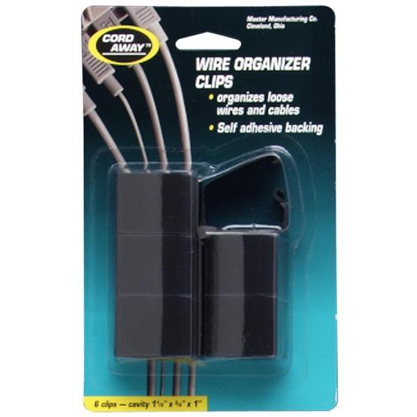 CordAway® Wire Clips, Locking-Latch - 1-1/2