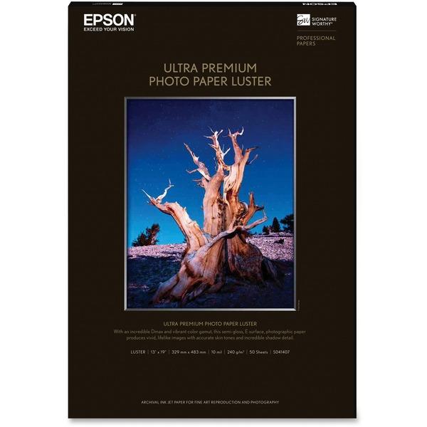 Epson Inkjet Print Photo Paper - 97% Opacity - Super B - 13