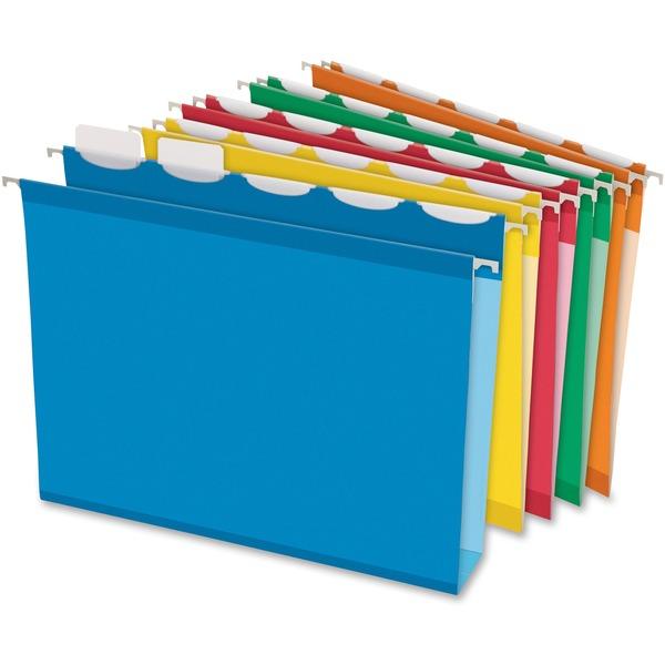 Pendaflex Ready-Tab Assorted Hanging Folders - Letter - 8 1/2