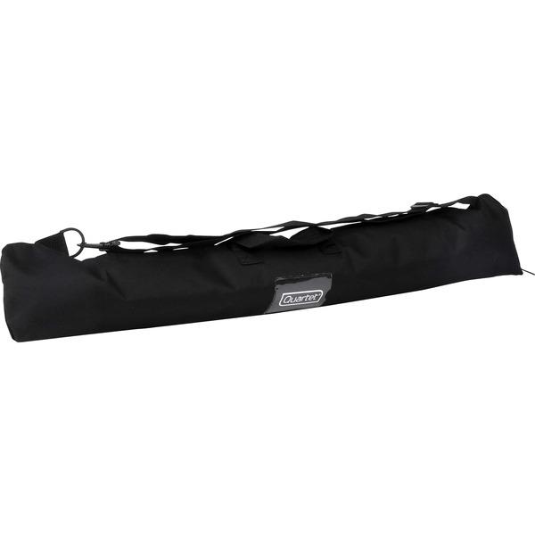Quartet Carrying Case Presentation Easel - Black - Water Resistant, Stain Resistant - Nylon, Vinyl Interior - Handle, Shoulder Strap - 1.5