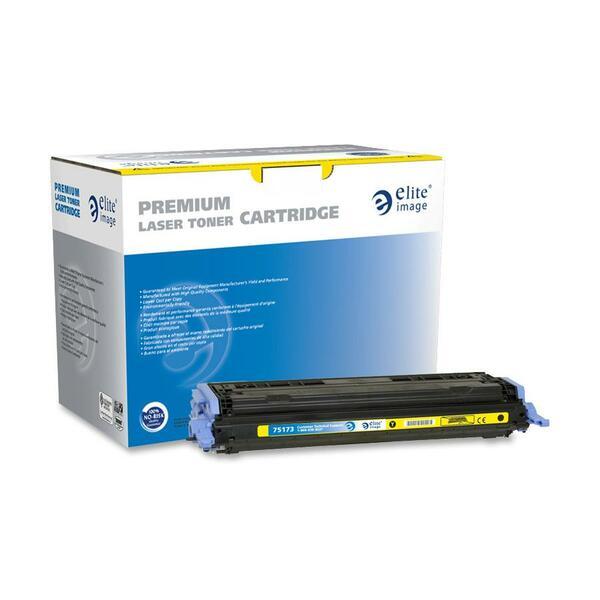 Elite Image Remanufactured Toner Cartridge - Alternative for HP 124A (Q6002A) - Laser - 2000 Pages - Yellow - 1 Each