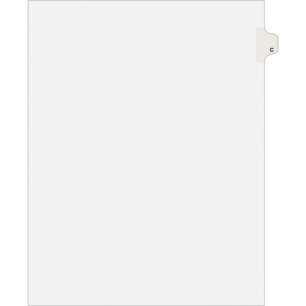 Avery® Individual Legal Exhibit Dividers - Avery Style - 25 x Divider(s) - Printed Tab(s) - Character - C - 1 Tab(s)/Set - 8.5