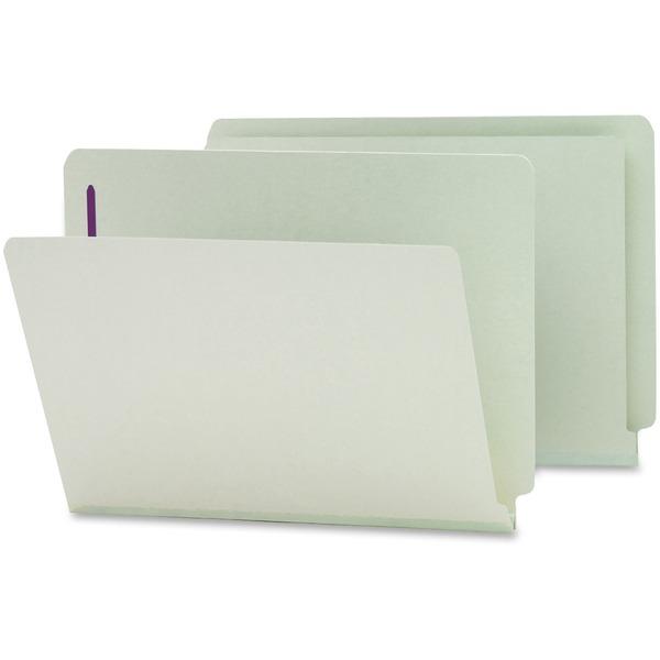  Smead File Folders With Safeshield Fasteners - Letter - 8 1/2 