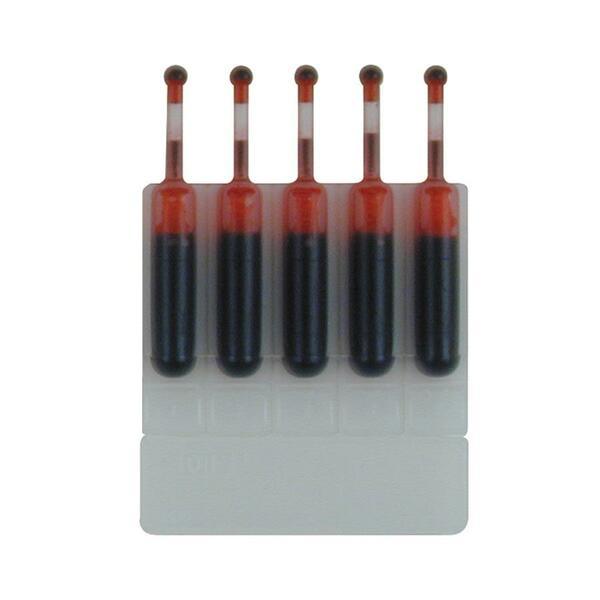 Xstamper Red Ink Refill System - 5 / Pack - Red Ink - 0.17 fl oz