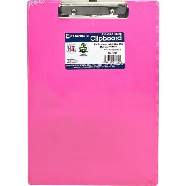 Saunders Neon Plastic Clipboards - 0.50
