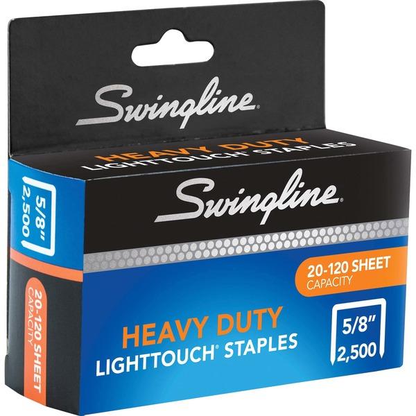  Swingline Lighttouch Heavy- Duty Staples - 100 Per Strip - Heavy Duty - 5/8 
